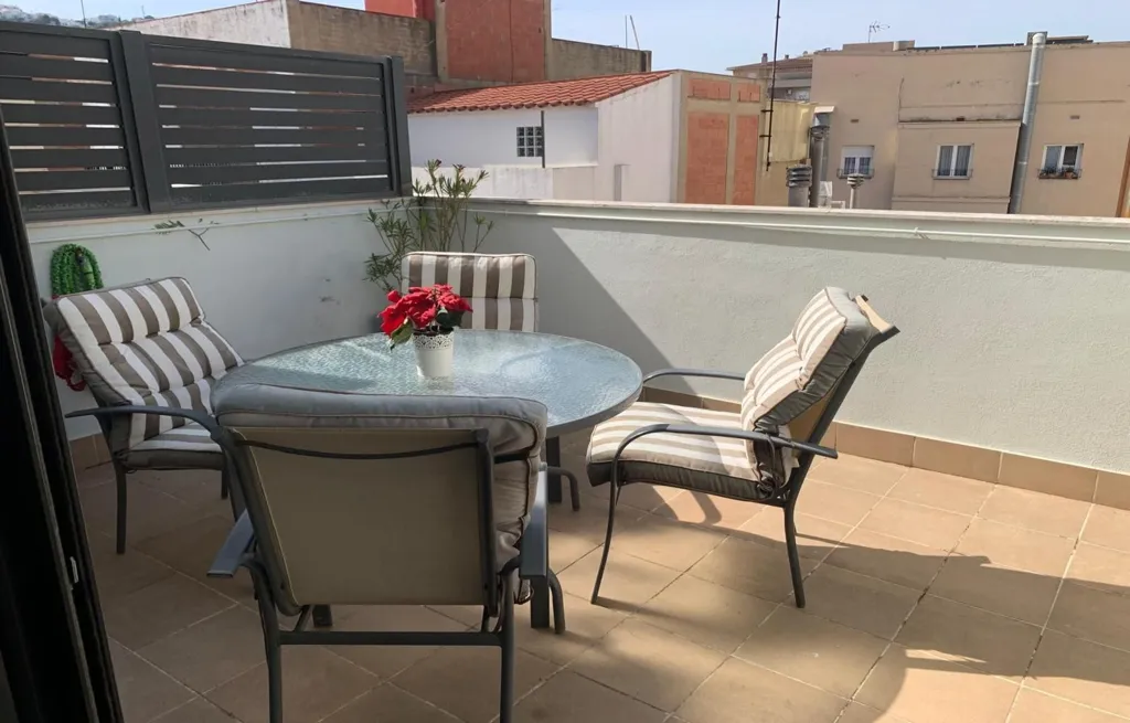 Terrasse - Apartment with Terrace in Centre - Roses