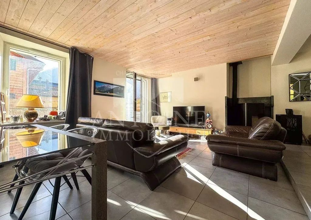 Séjour - Maison de Charme avec Vue Montagne à Les Houches