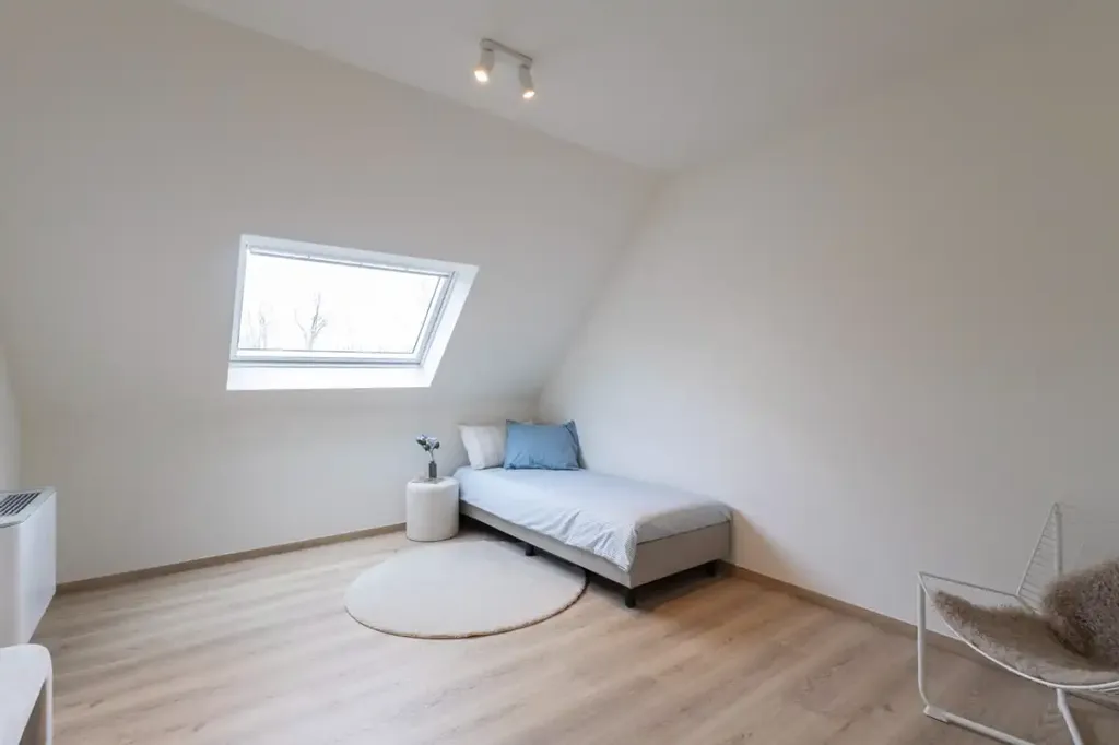 Bedrooms - Energy-Efficient Semi-Open New Builds with Garage in Denderwindeke