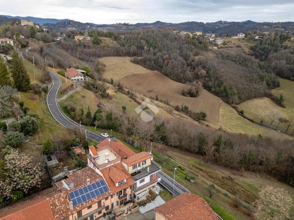 Vue aérienne - Semi-detached House with Panoramic View in Marentino