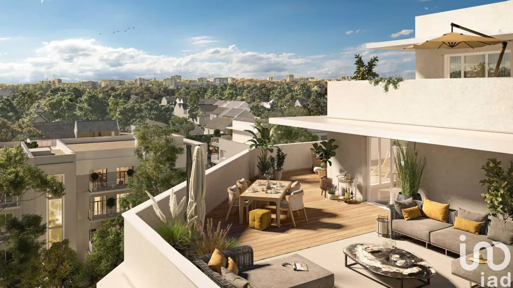 Õhuvaade - New-Build Rooftop Apartment in Nantes Centre