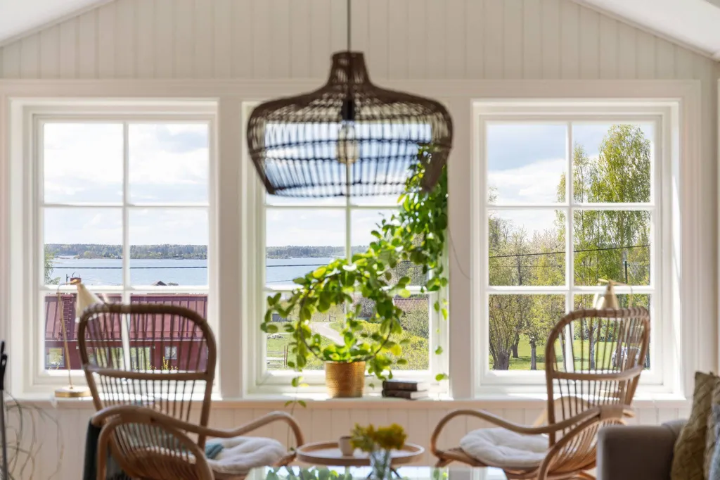 Living Room - Holiday Home with Sea View in Norrtälje