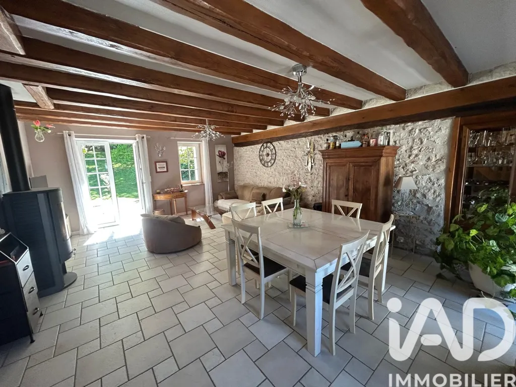 Salle à manger - Longère avec Piscine à Chailles, près de Blois