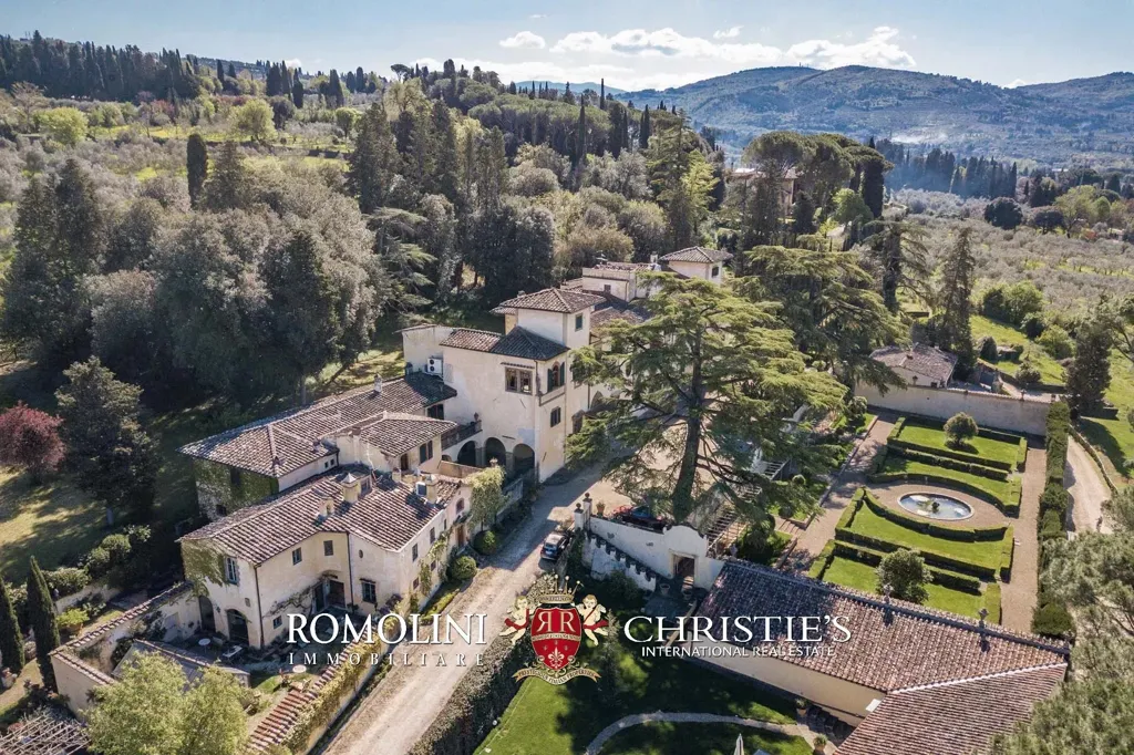 Vue aérienne - Historic Villa with Panoramic Views near Florence