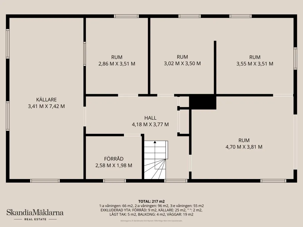 Plan - Charming 1950s Villa with Garden in Rickarum