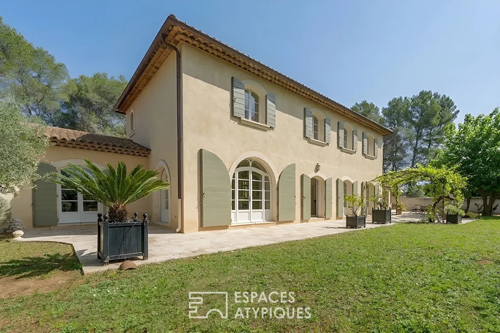 Välivaade - Contemporary Bastide with Pool in Trans-en-Provence