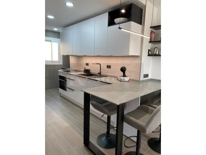Kitchen - Designer Flat with Sea View in Fuengirola