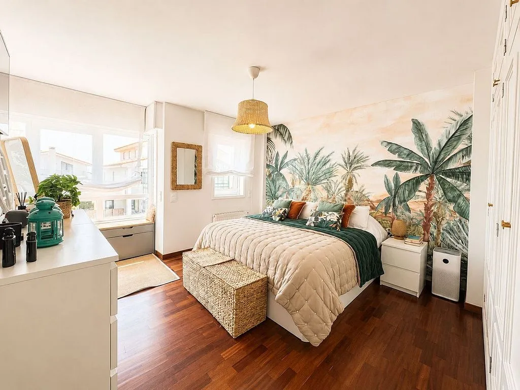 Bedrooms - Chalet with Terrace in Oleiros