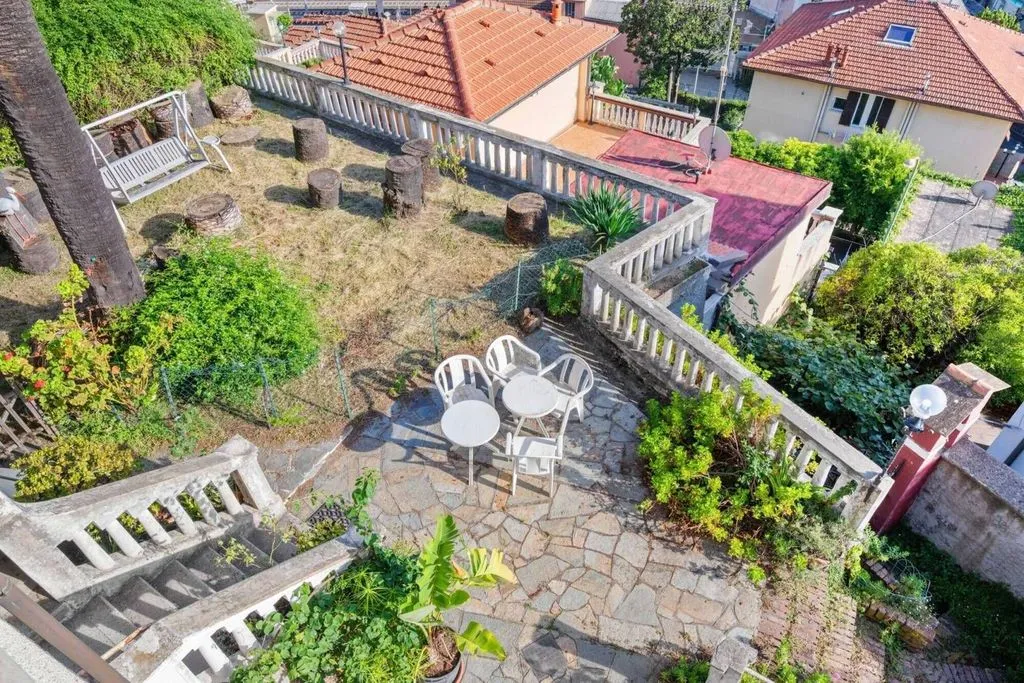 Vue aérienne - Historic Villa with Garden in Varazze