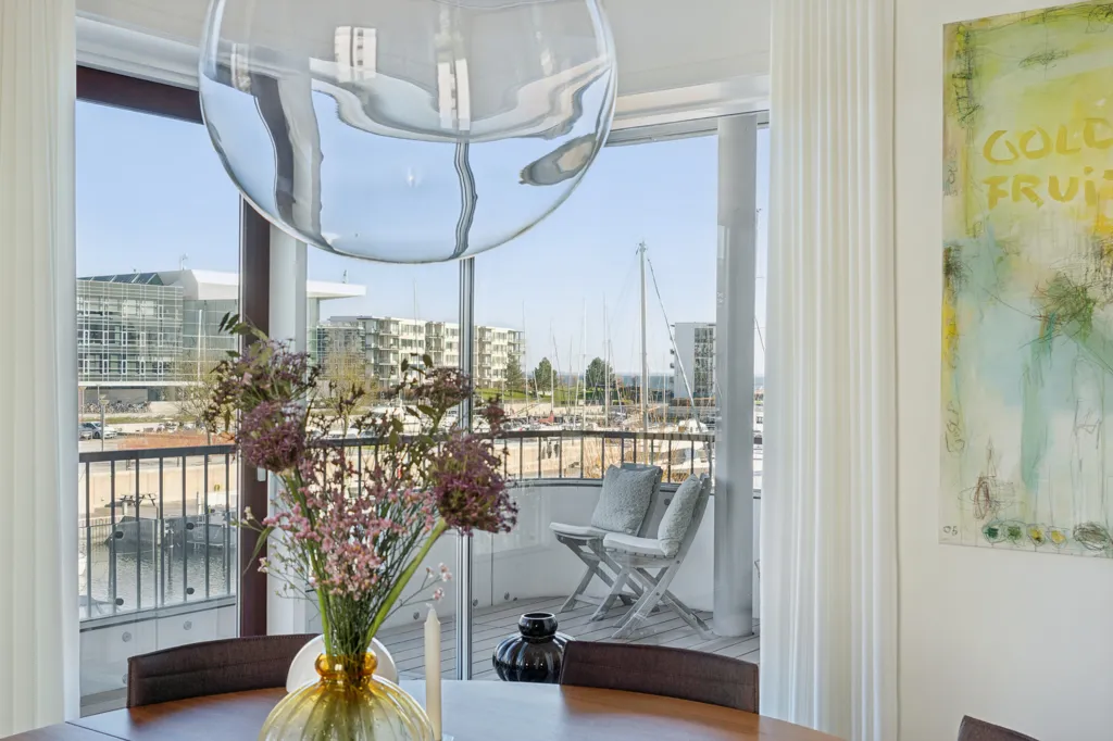 Salle à manger - Functionalist Flat with Harbour View in Hellerup