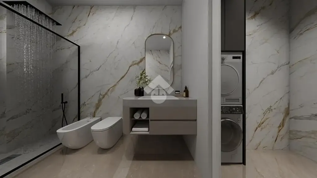 Salles de bain - Apartment with Balcony in Niguarda, Milan