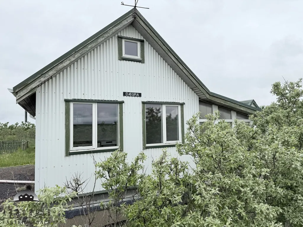Vue aérienne - Modern House with Pool in Rangárþing eystra