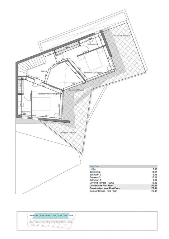Plan - Luxury Villa with Sea View in Benitachell