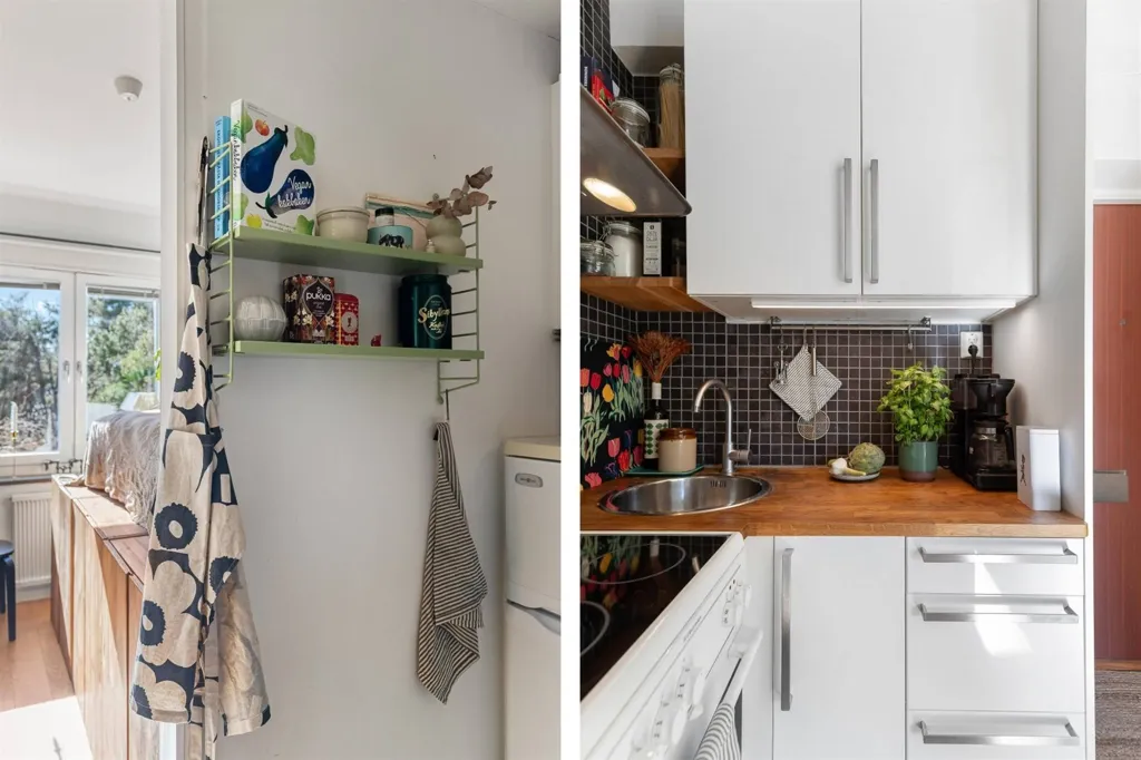 Cucina - Efficient Flat with Loft Potential in Blackeberg