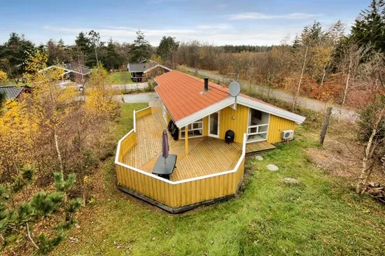 Vue aérienne - Summer House with Garden in Hals