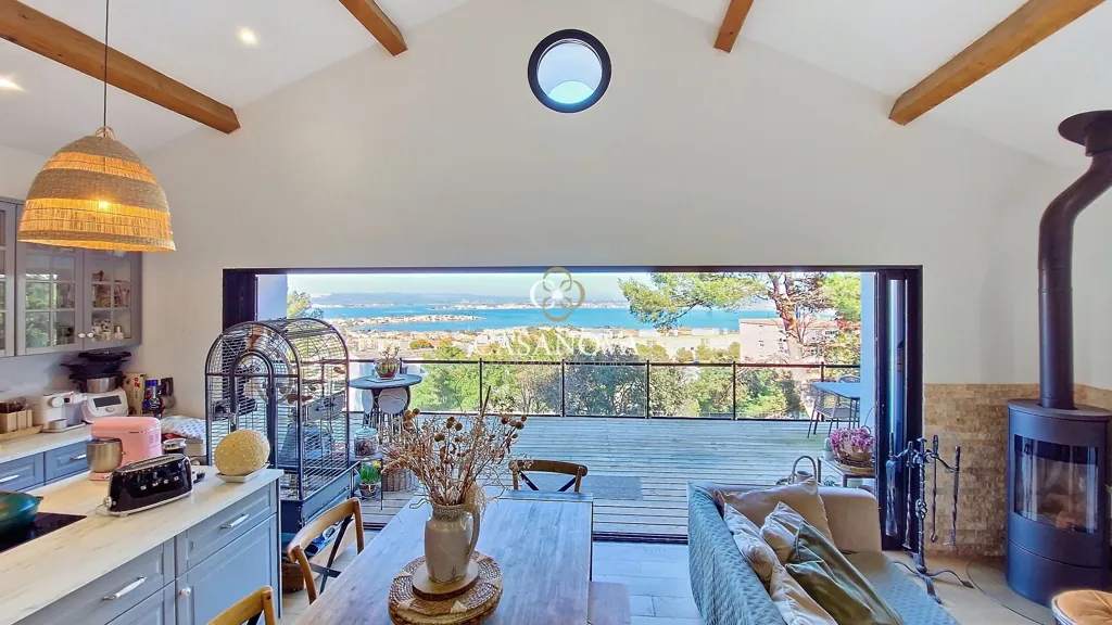 Köök - Villa with Sea View on Mont Saint-Clair, Sète