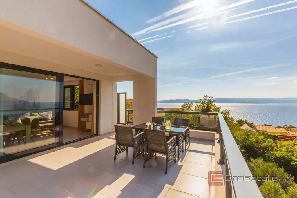 Terrass - Villa with Pool and Sea View near Makarska