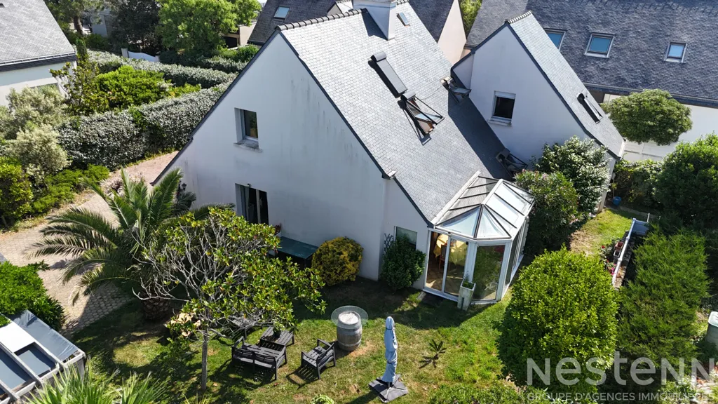 Õhuvaade - House with Garden in Quiberon, Calm Setting