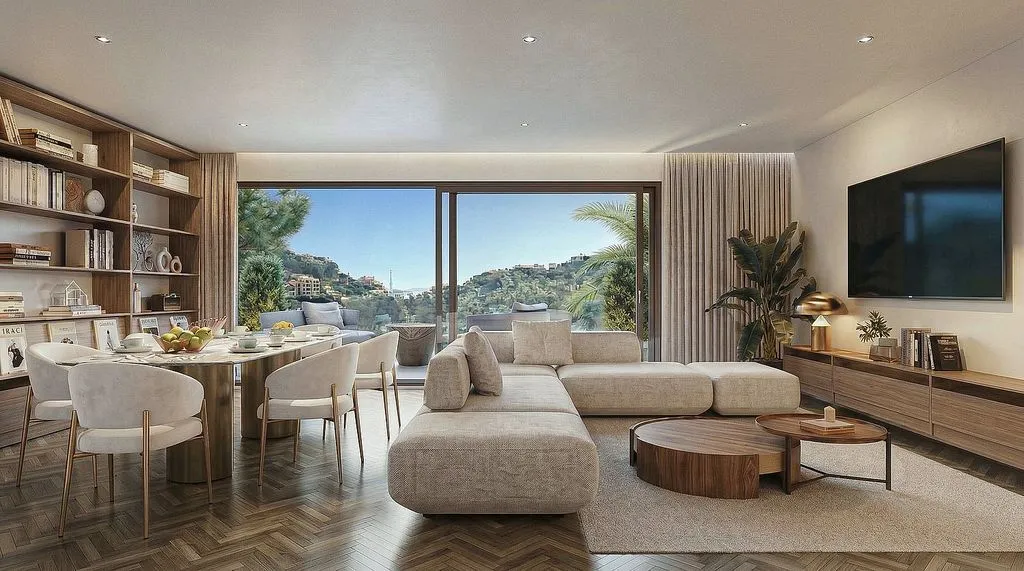 Séjour - New Flat with Pool in El Limonar, Málaga