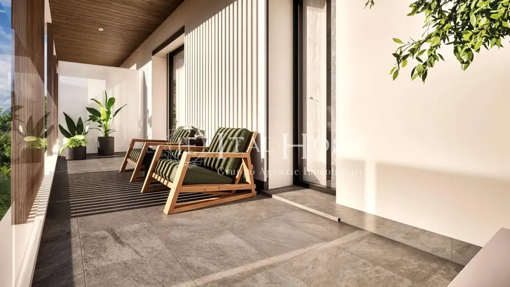Terrasse - Bilocale with Terrace in Bergamo Centre