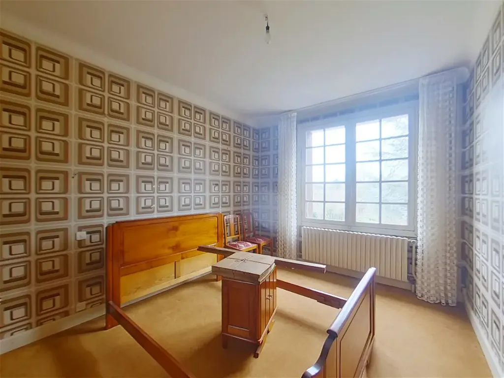 Chambres - Maison des Années 60 avec Vue Panoramique à Montmorillon