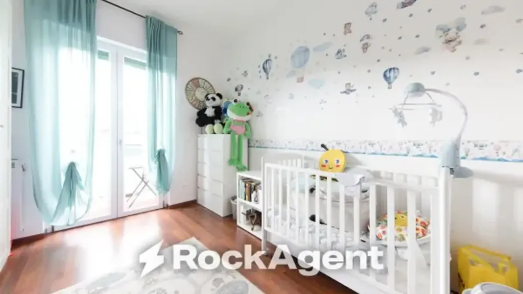 Bedrooms - Penthouse Apartment with Balcony in Genoa