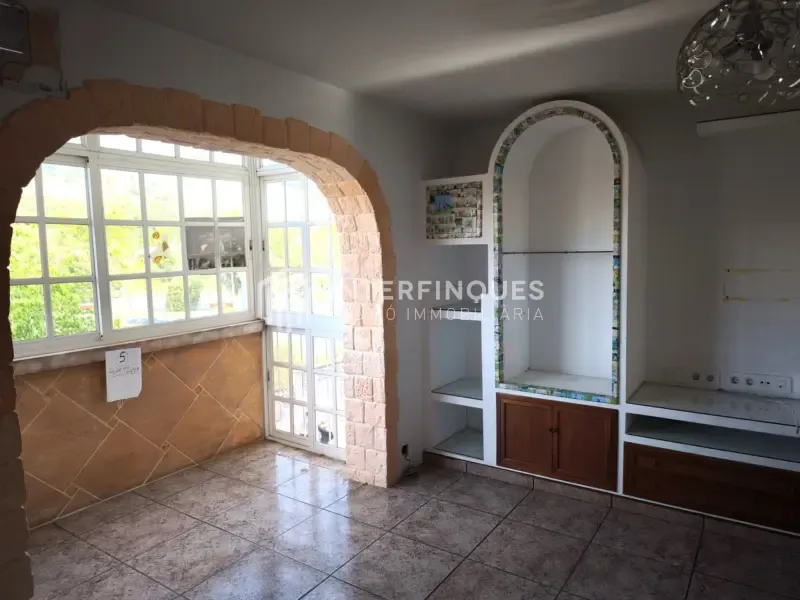 Köök - Apartment with Balcony in Badalona