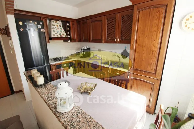 Cucina - Trilocale with Terrace in Borghetto Lodigiano