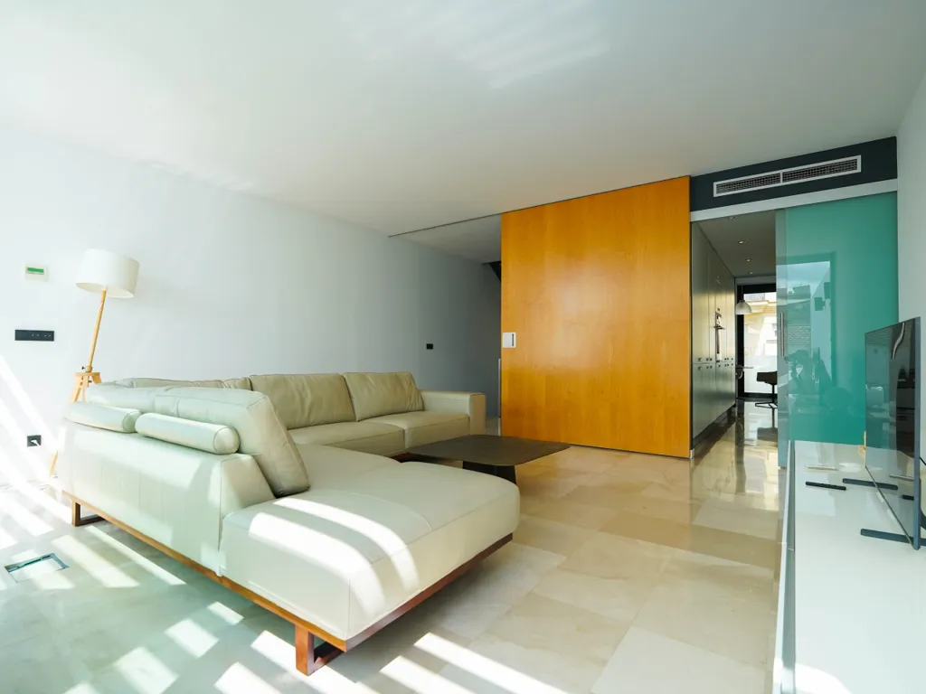 Séjour - Architect-Designed House with Studio in Almoradí