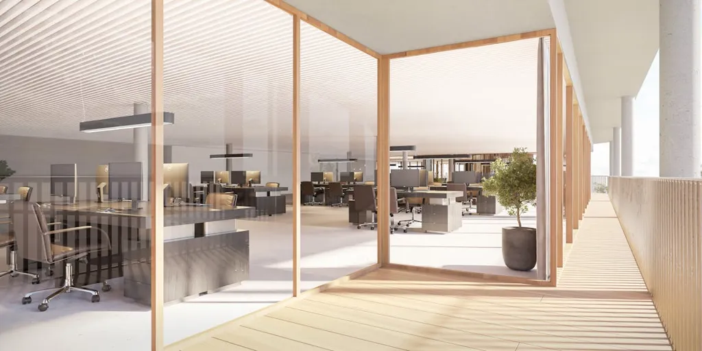 Bureaux Neufs avec Terrasses à Hooglede-Gits