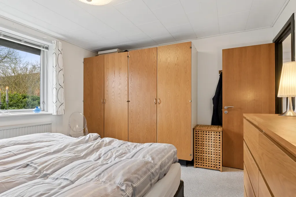 Camere da letto - Estate Villa with Lake View in Rødding