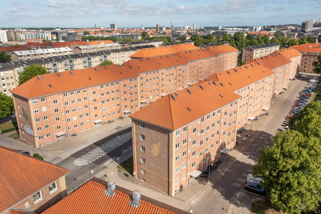 Õhuvaade - Two-Bedroom Apartment in Aalborg
