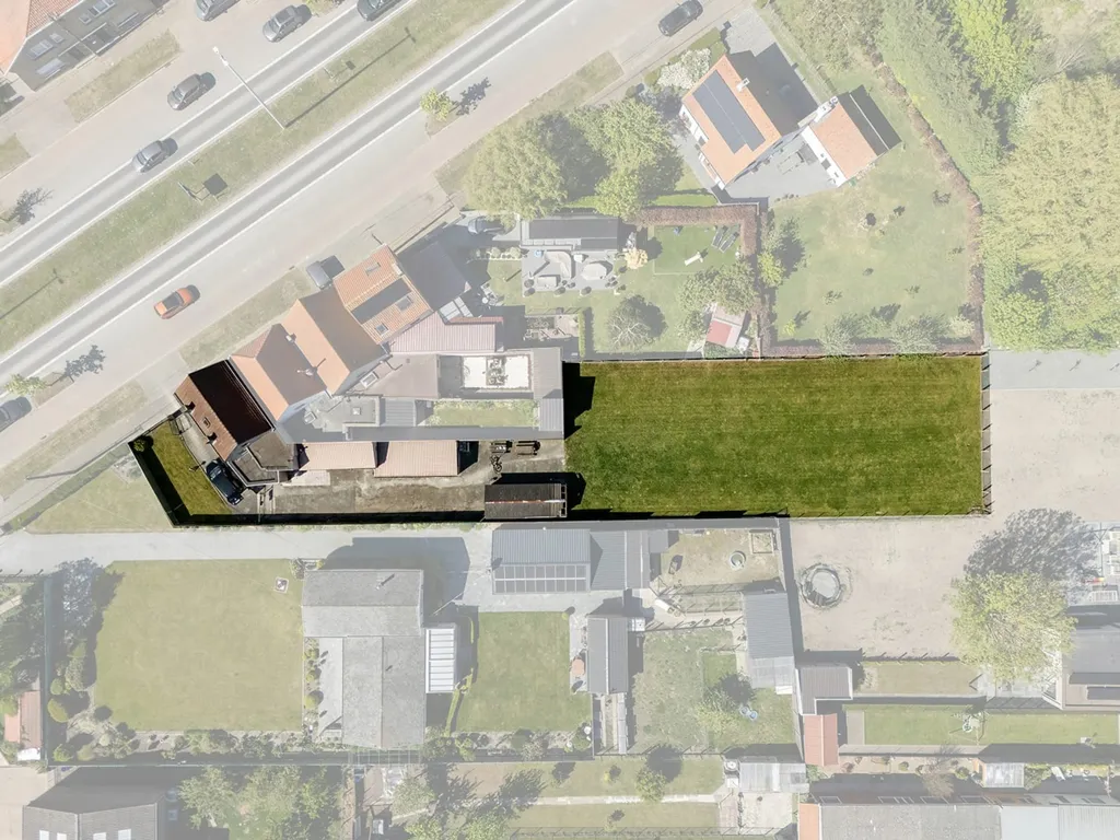 Vue aérienne - Halfopen Bebouwing avec Jardin à Knokke-Heist