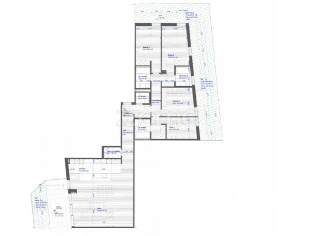 Plan - Luxury T4 with Sea View in Cascais