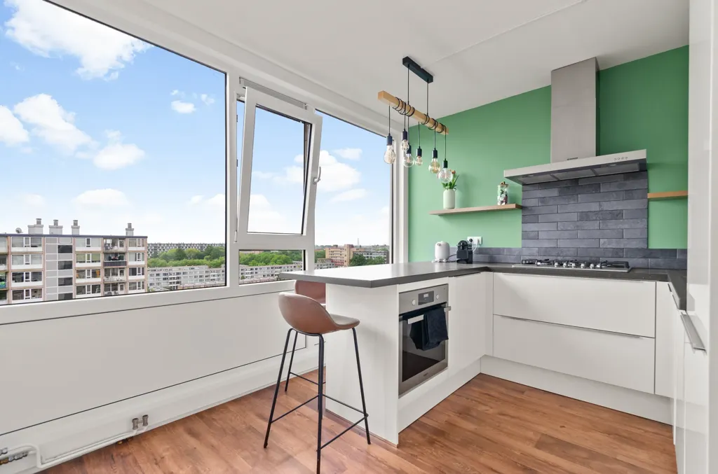 Cuisine - Apartment with City View on Dommeringdreef, Utrecht