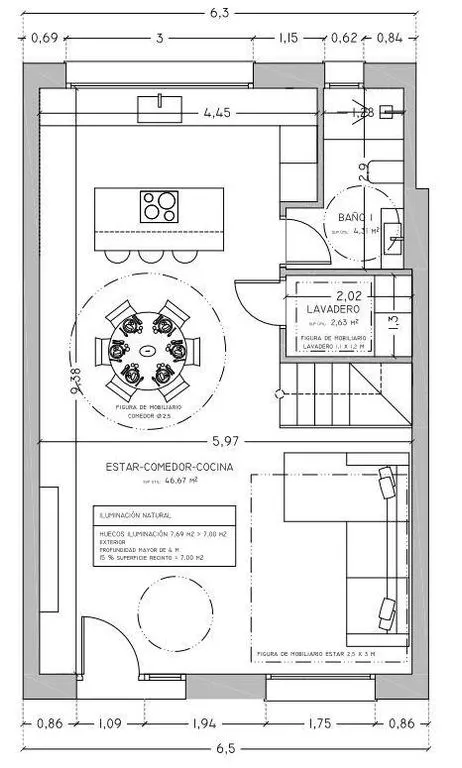 Plan - New Luxury House with Solárium in Elche