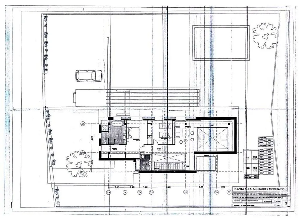 Plan - Detached House with Private Pool in Bollullos de la Mitación