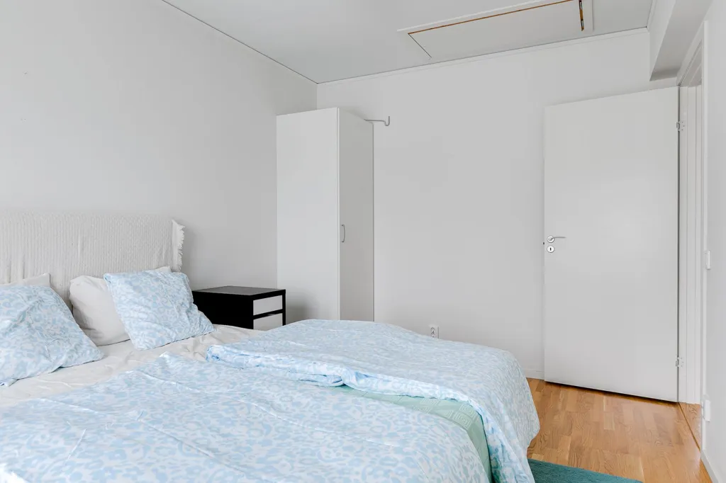 Bedrooms - Bostadsrättsparhus with Garden in Burlöv