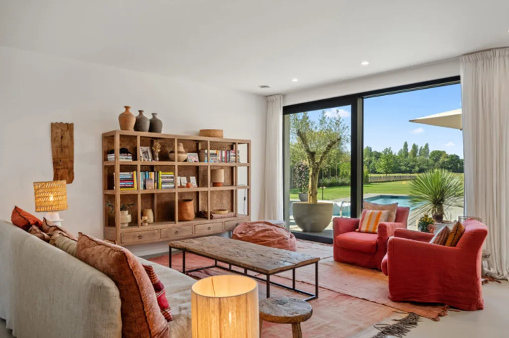 Soggiorno - Modern Villa with Pool in Putte
