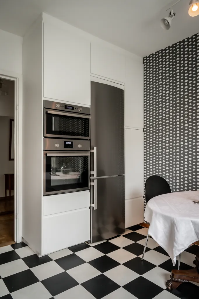 Cuisine - Charming Renovated Flat with Balcony in Borås
