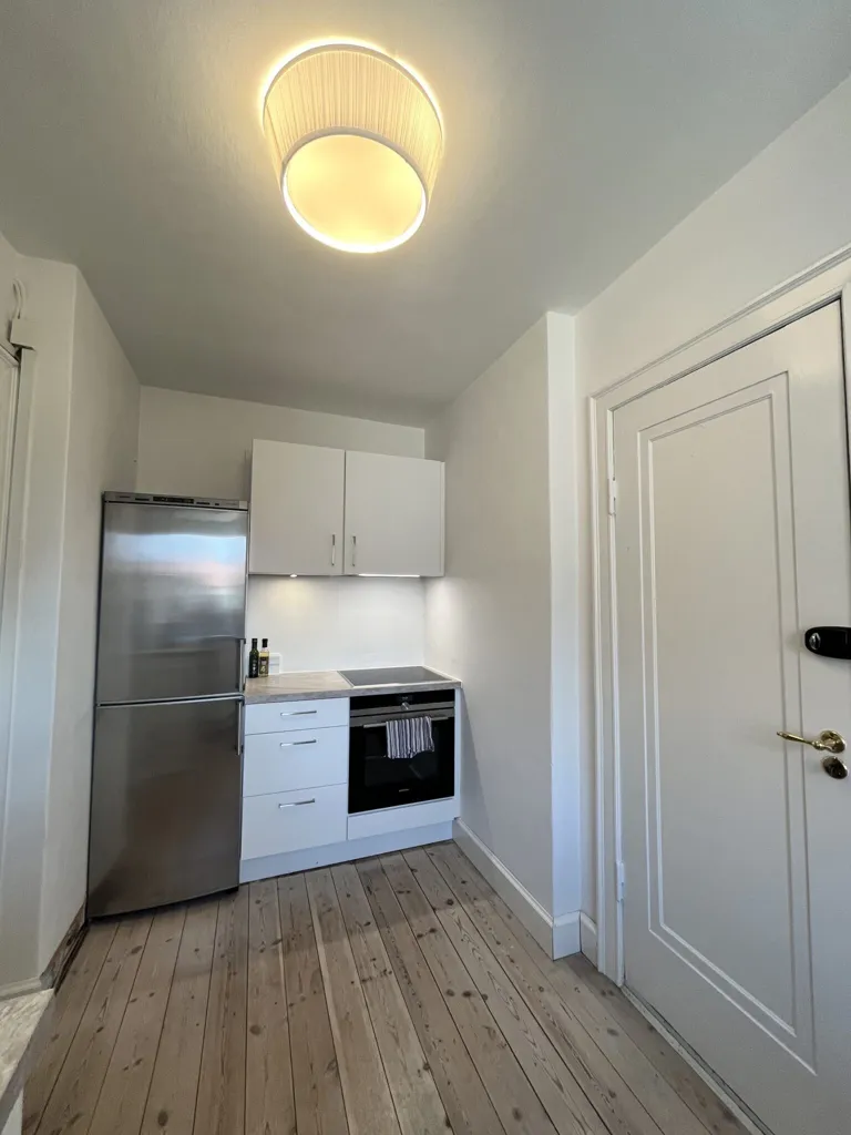 Cuisine - Furnished Penthouse with Views in Gentofte