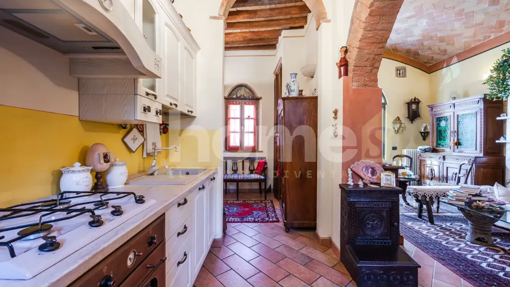 Köök - Rustic Terraced House with Historical Charm in San Polo D'Enza