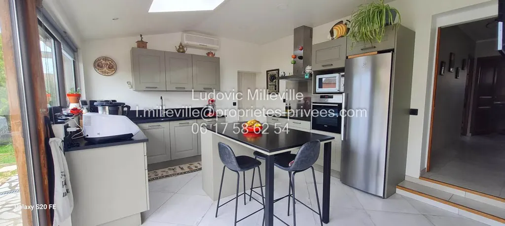 Köök - Villa with Pool in Languedoc-Roussillon