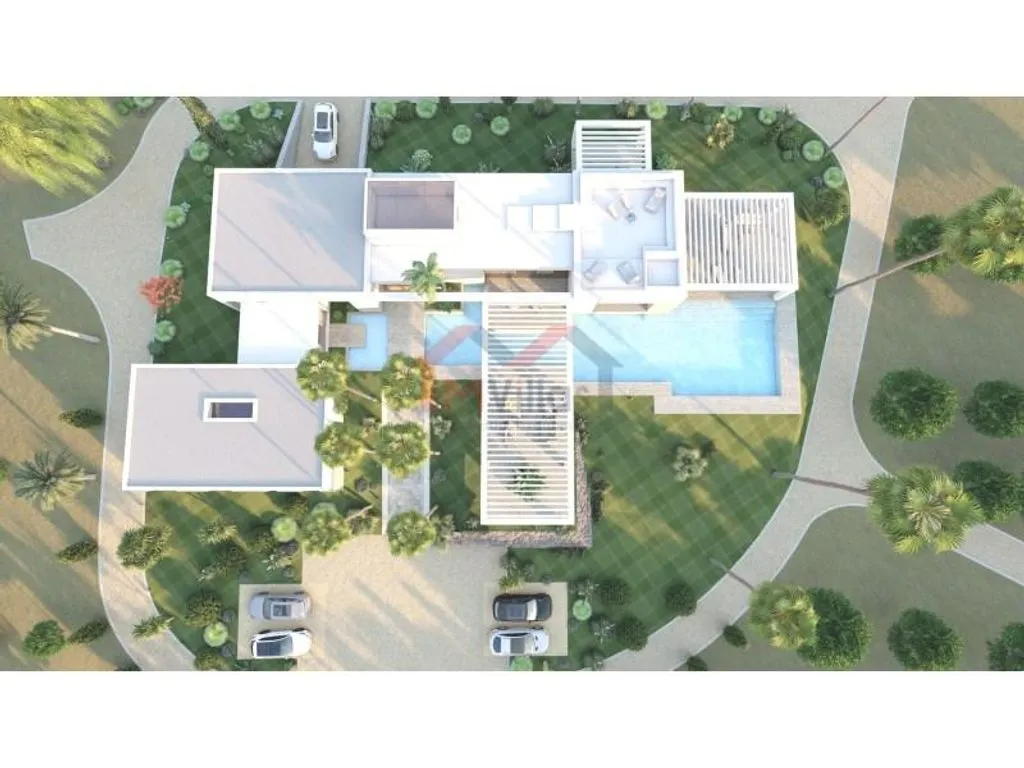 Vue aérienne - Approved Project Land with Beach Proximity in Quarteira