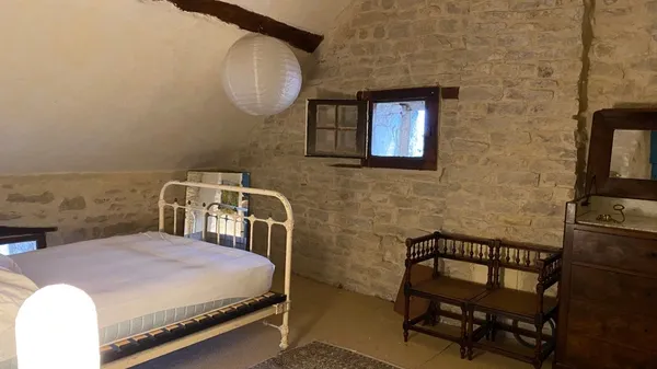Camere da letto - Village House with Granges in Sarry