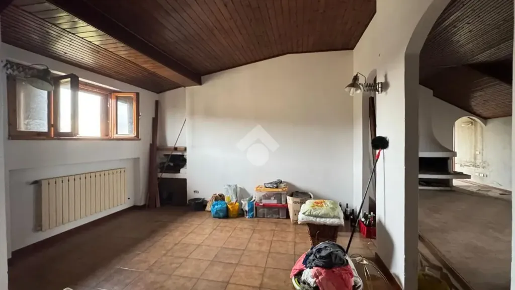 Séjour - Mansard Apartment with Central Location in Marano Ticino