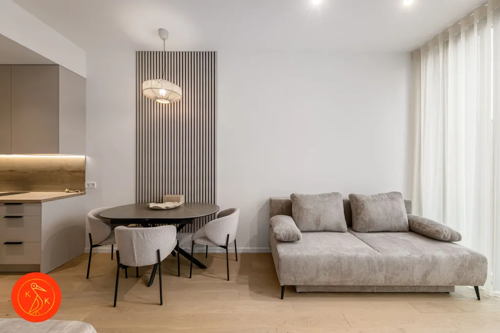 Soggiorno - Apartment with Garage in Pirita, Tallinn