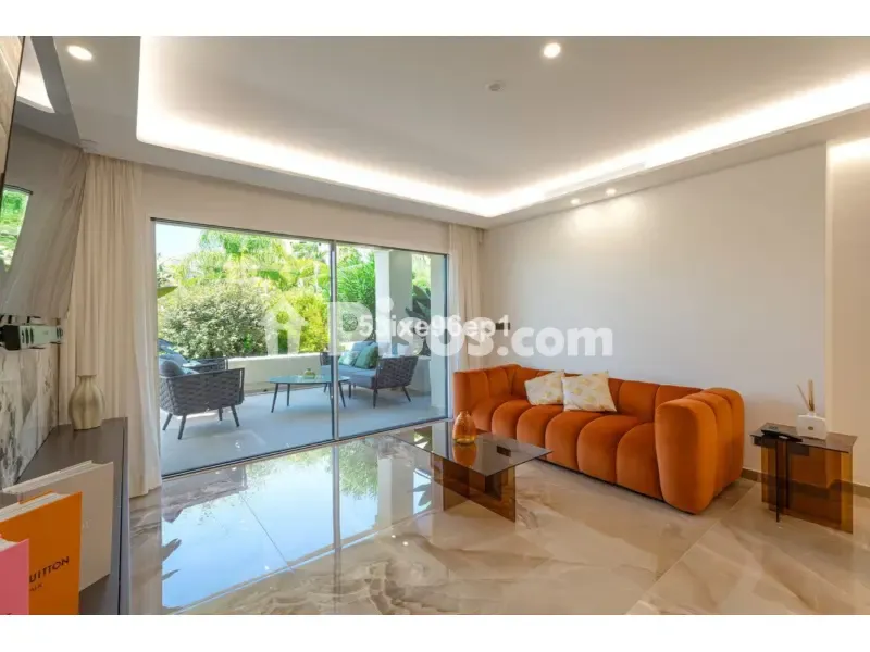 Séjour - Ground Floor Apartment with Golf Access in Benahavís
