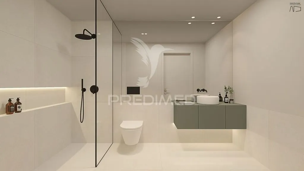 Salles de bain - Luxury Flat with Private Terrace in Matosinhos
