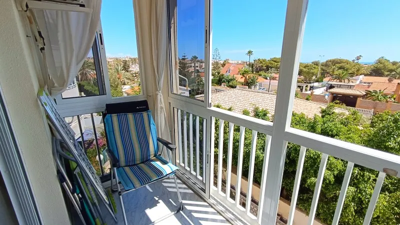 Balcony - Apartment with Pool in Nueva Torrevieja